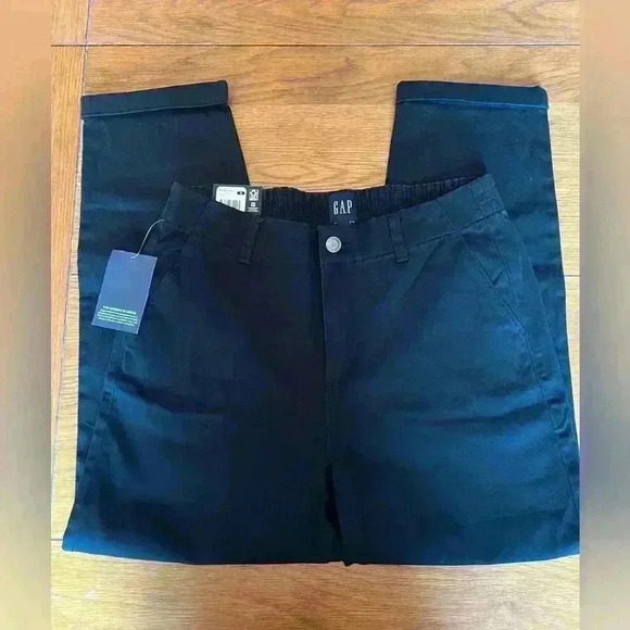 GAP Classic Twill Pant in Black Women’s 10 NWT - Picture 4 of 6